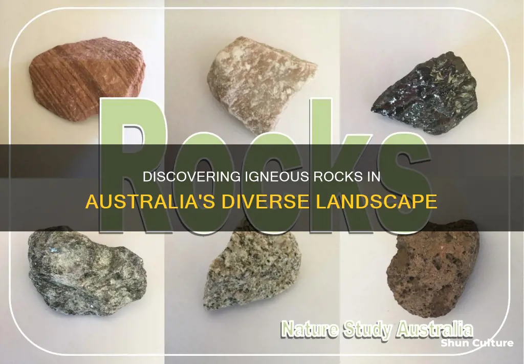 where do you find igneous rocks in australia