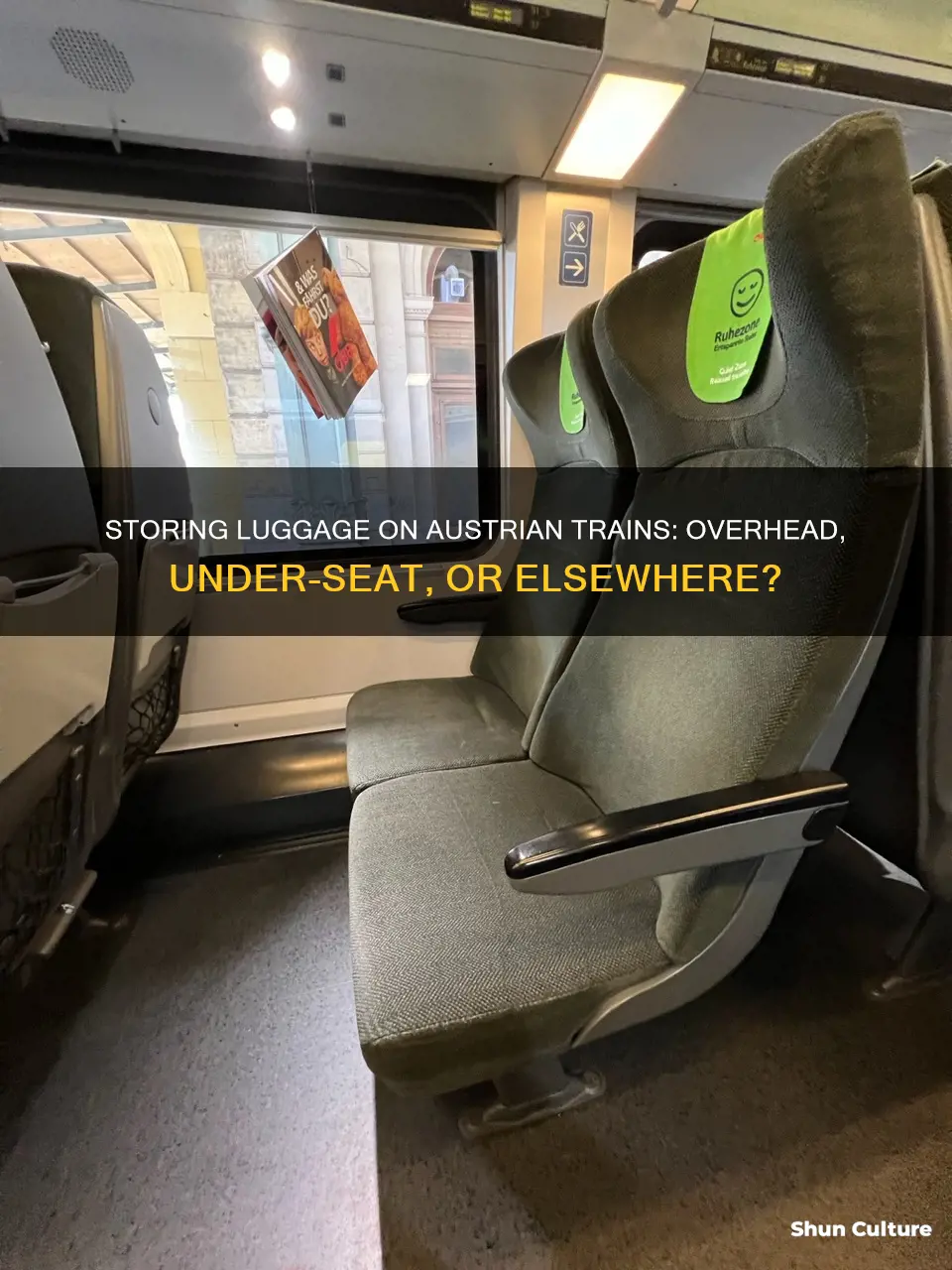 where do you store your luggage on austrian trains