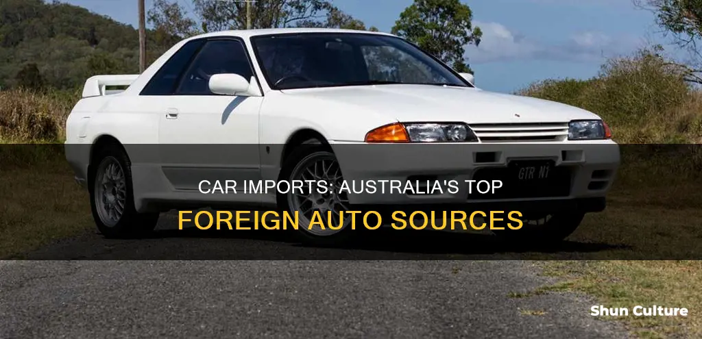 where does australia import cars from