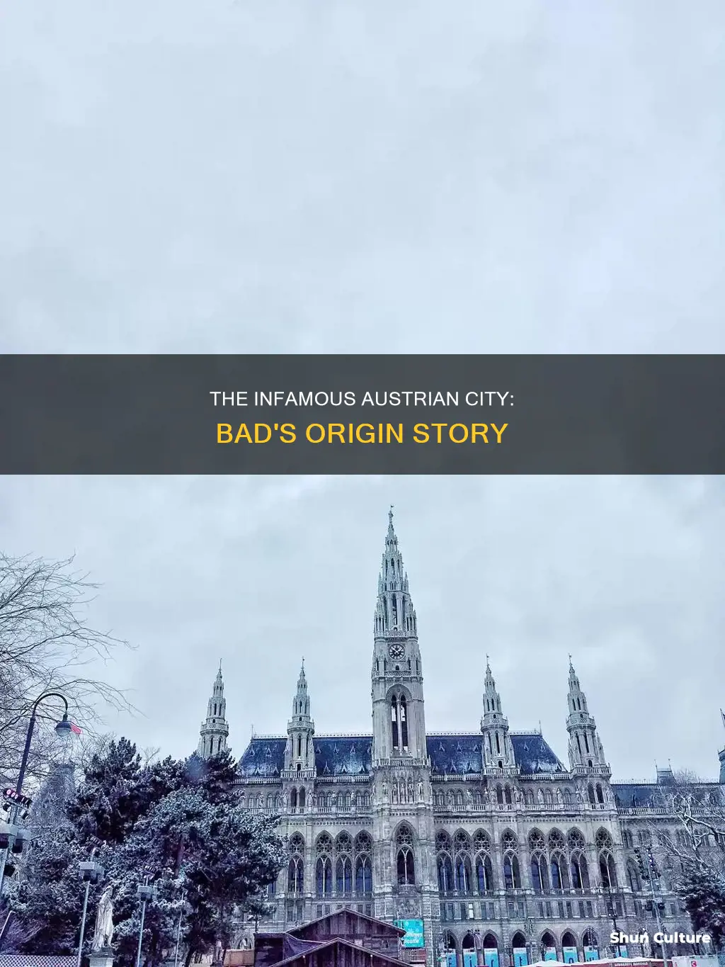 where does bad name city in austria come from
