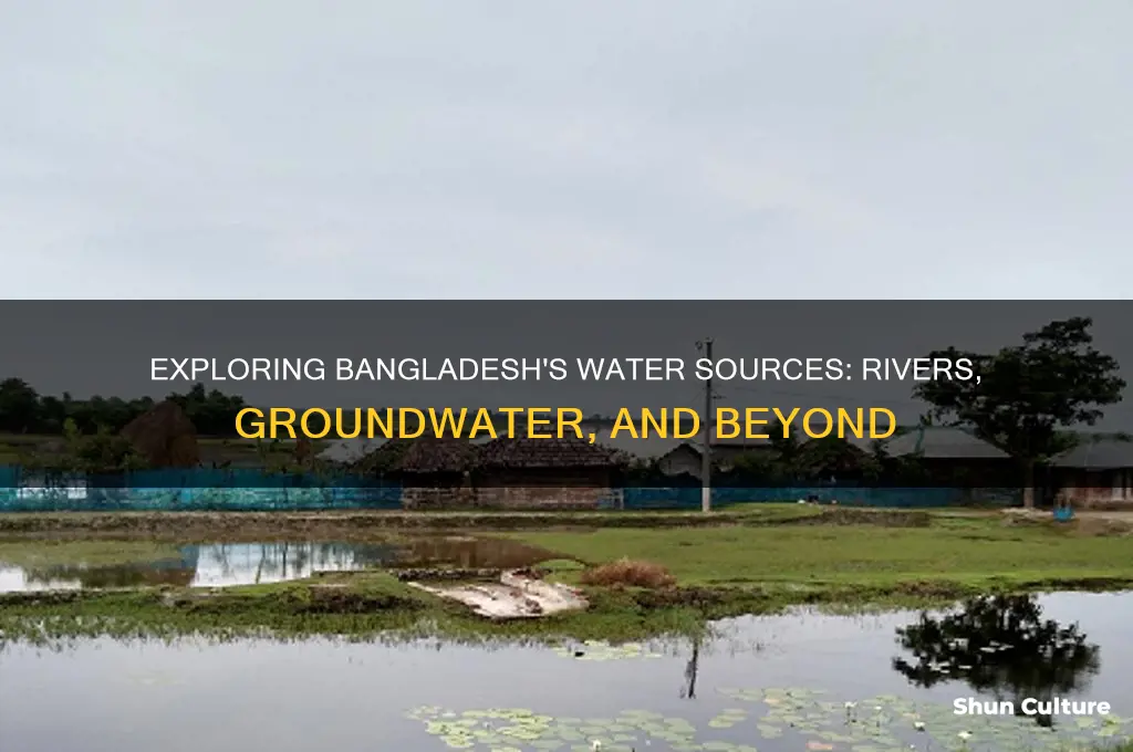 where does bangladesh get its water from