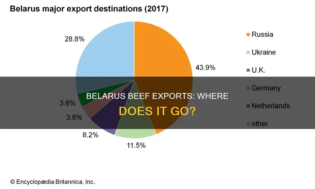 where does belarus ship beef