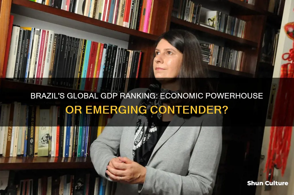 where does brazil rank in the world by gdp