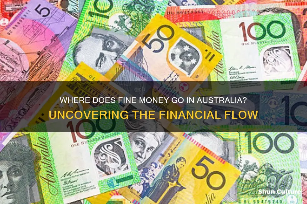 where does fine money go australia