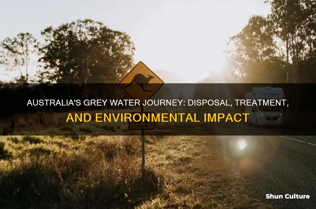 where does grey water go in australia
