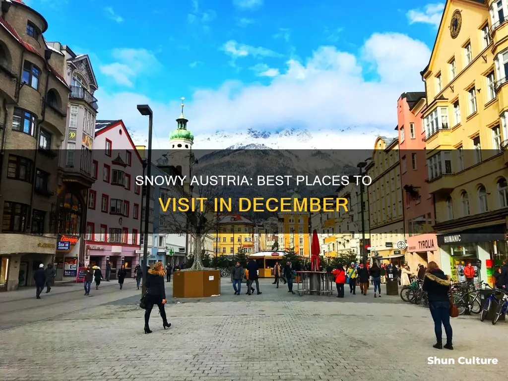 where does it snow in austria in december