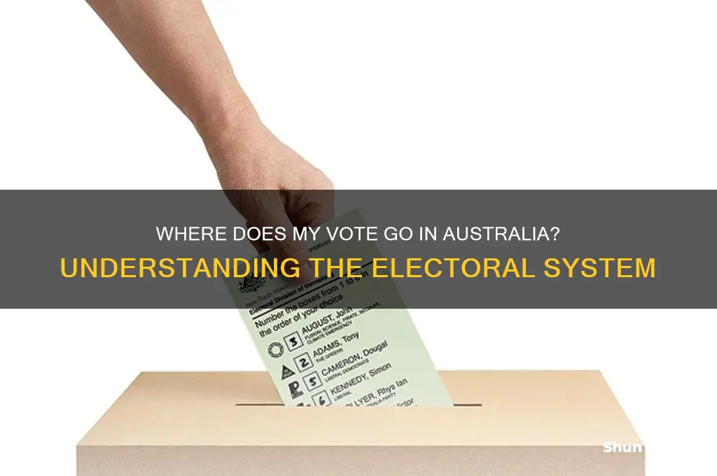 where does my vote go australia