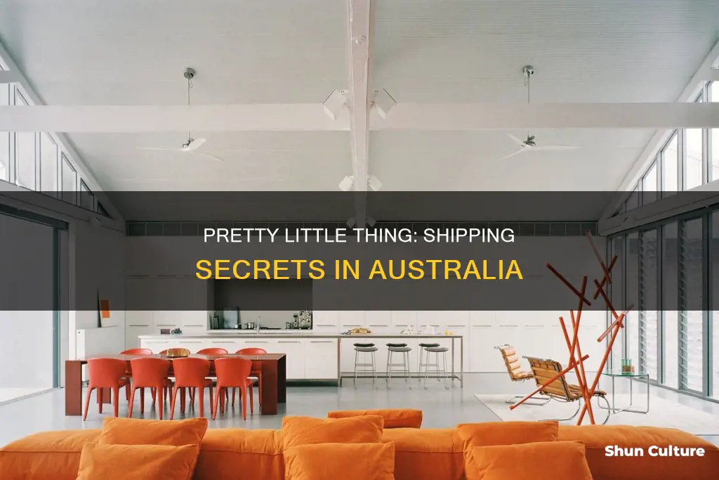 where does pretty little thing ship from in australia