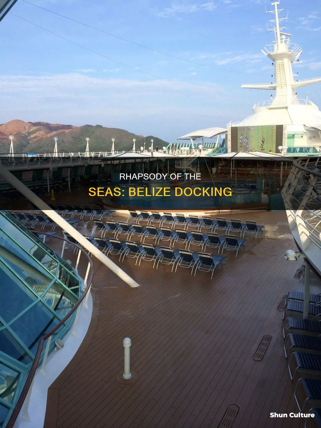 where does rhapsody of the seas dock in belize