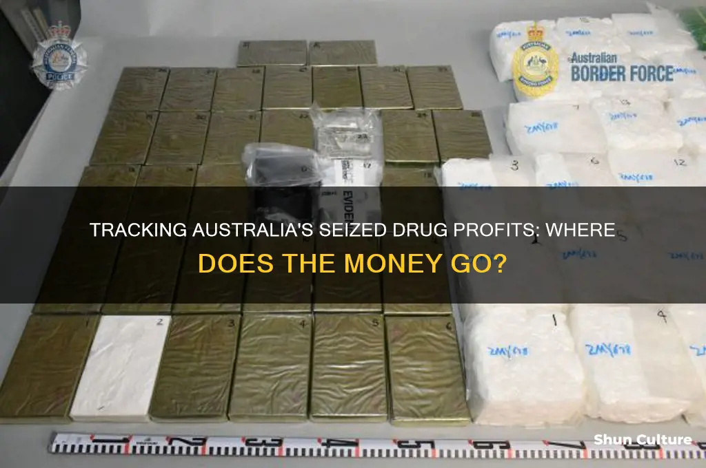 where does seized drug money go australia
