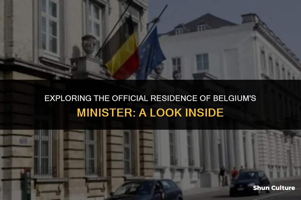 where does the minister to belgium live