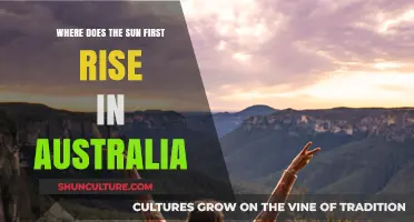 Australia's Earliest Sunrise: Discovering the First Light Down Under