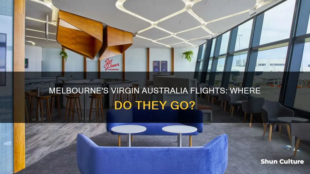 where does virgin australia fly from in melbourne