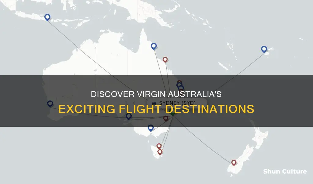 where does virgin australia fly too