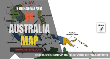 Gold Discovery in Australia: A Historical Map Overview