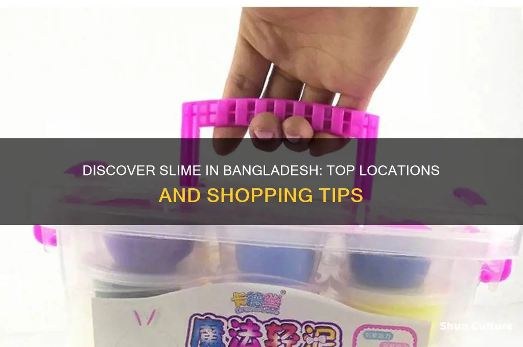 where I can find slime in bangladesh