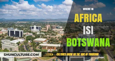 Discovering Botswana's Unique Location in Southern Africa: A Geographic Overview