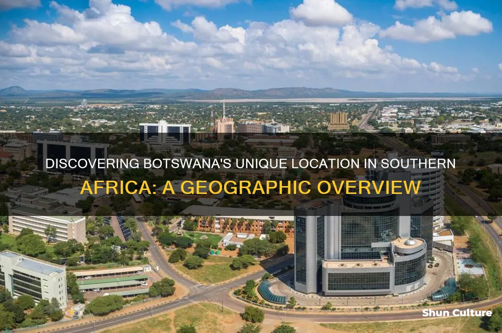 where in africa isi botswana