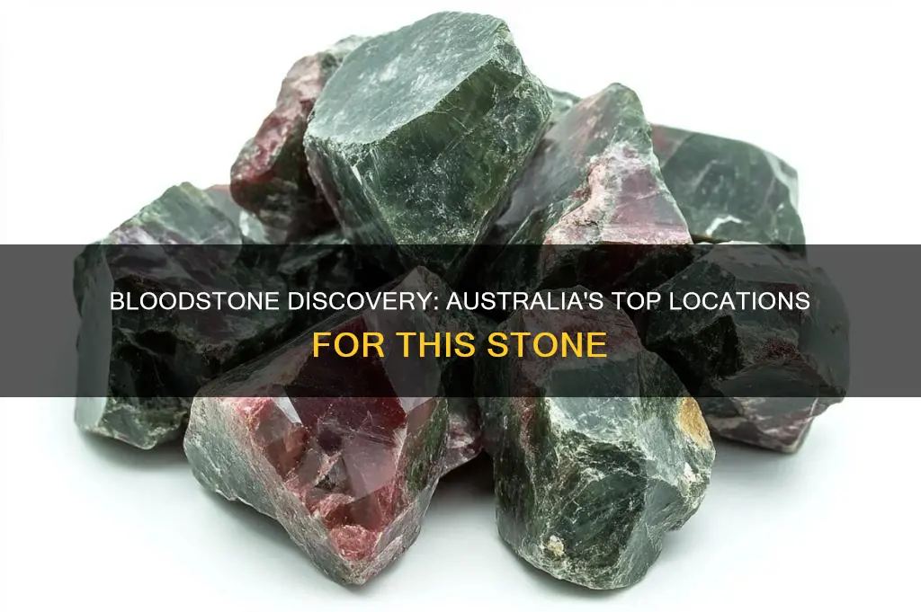 where in australia is bloodstone found
