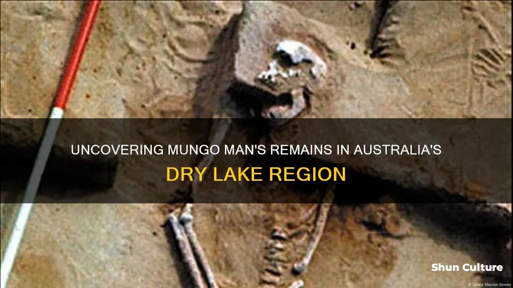 where in australia were the remains of mungo man found