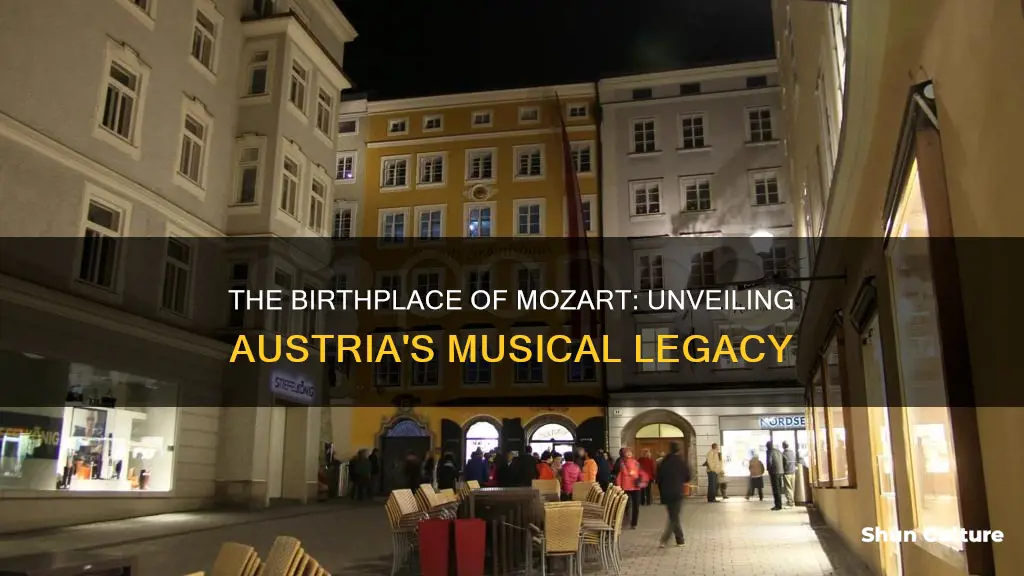 where in austria was mozart born