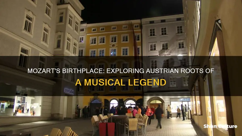 where in austria was mozart born