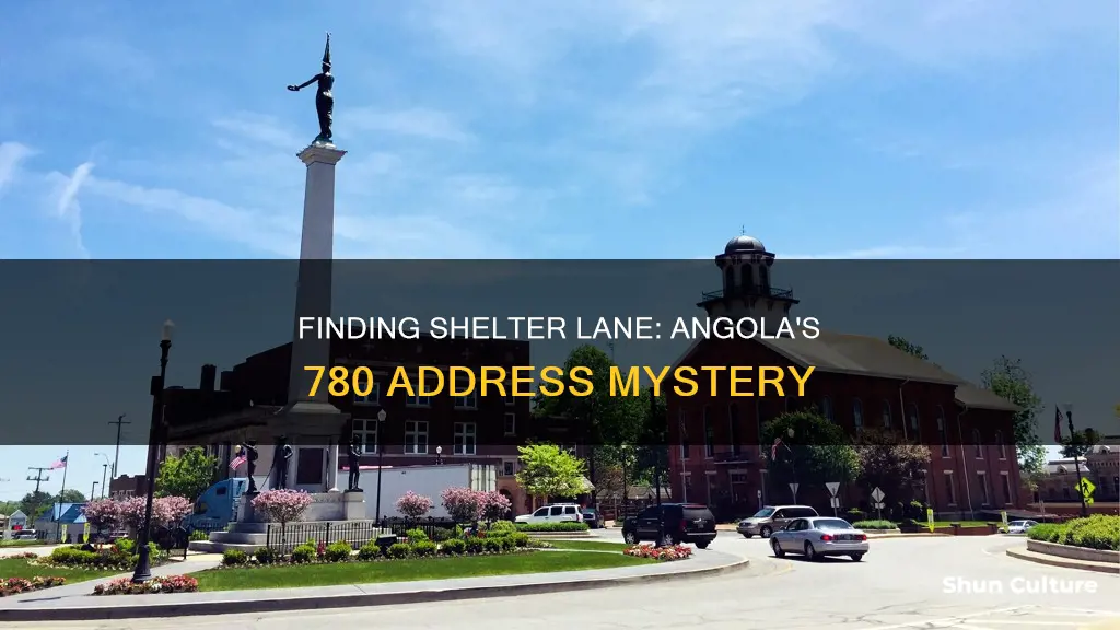 where is 780 shelter lane angola in 46703