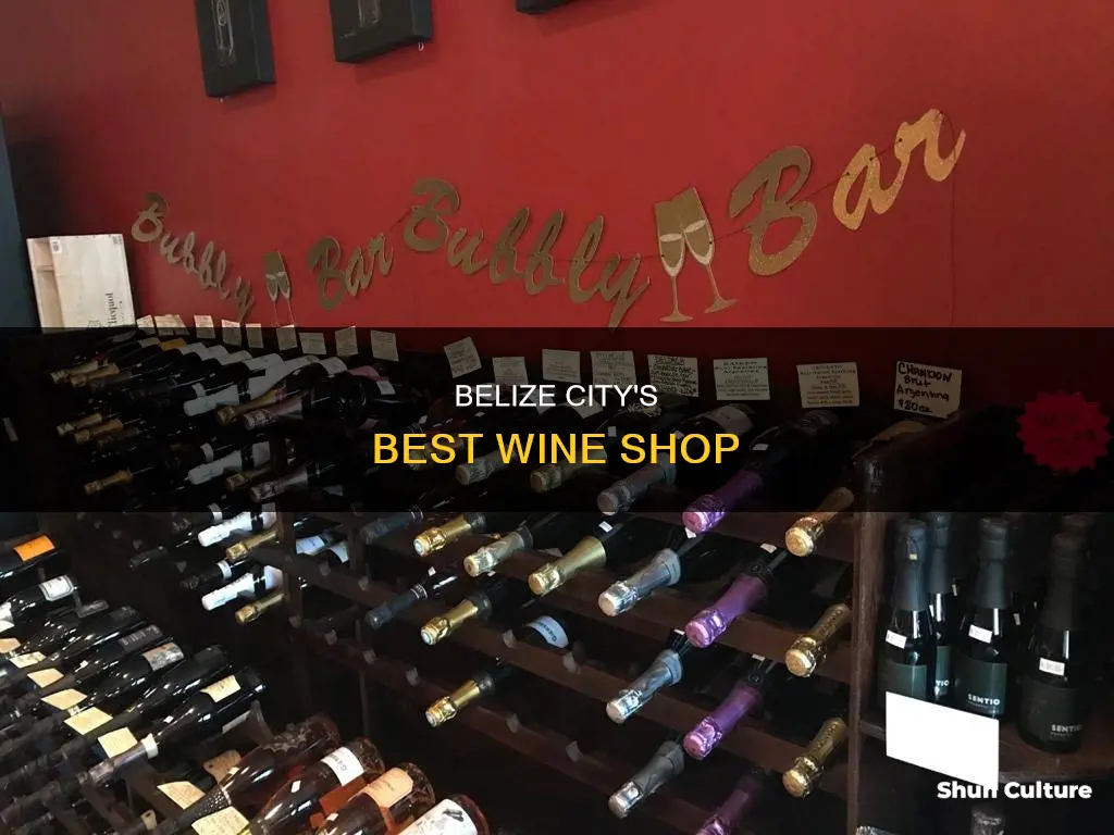 where is a good wine shop in belize city