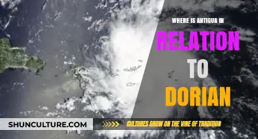 Antigua's Location in Relation to Hurricane Dorian: A Geographic Overview