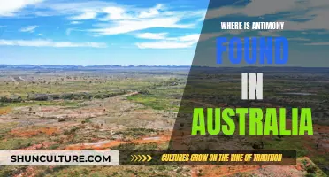 Antimony Sources in Australia: Regions and Deposits