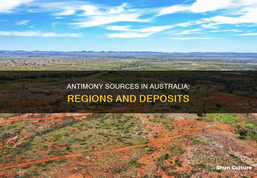 where is antimony found in australia