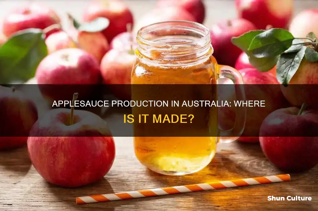 where is applesauce made in australia
