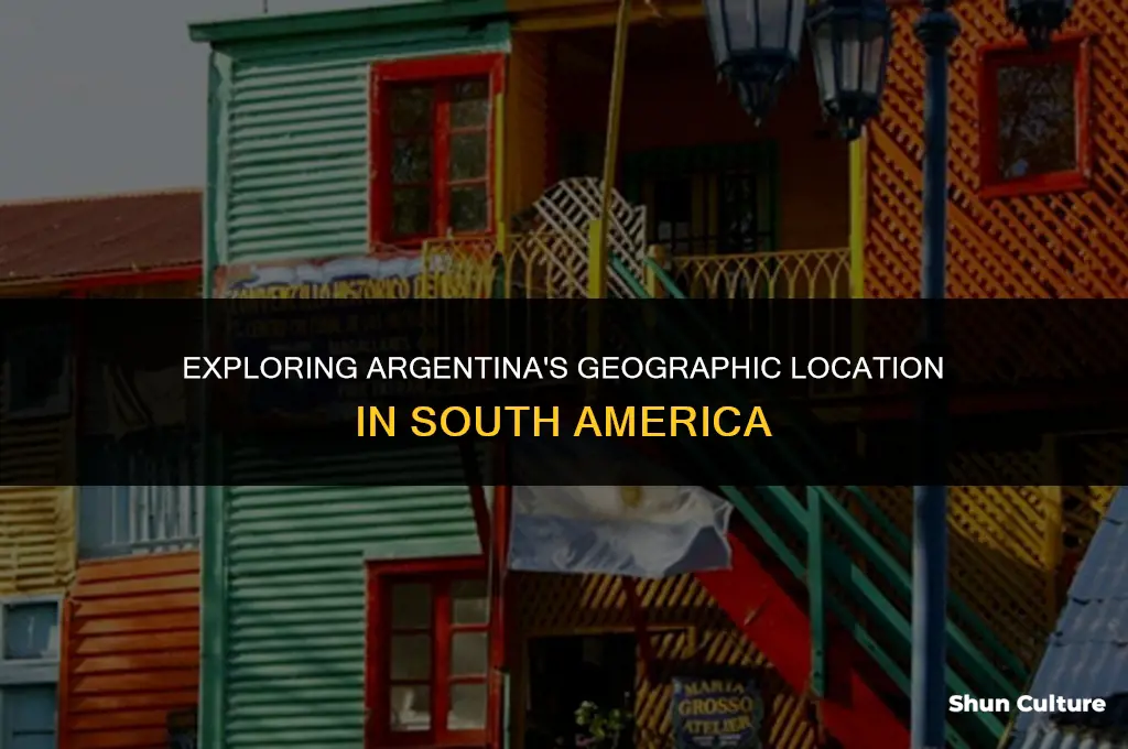 where is argentina located in south america