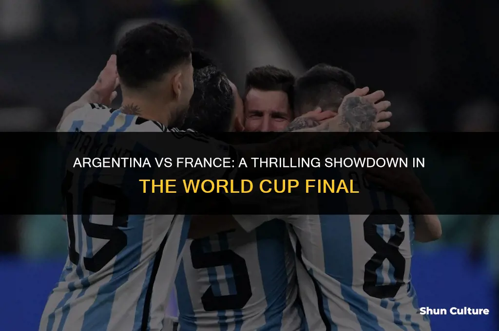 where is argentina vs france