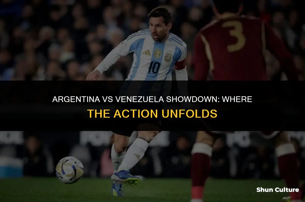 where is argentina vs venezuela playing