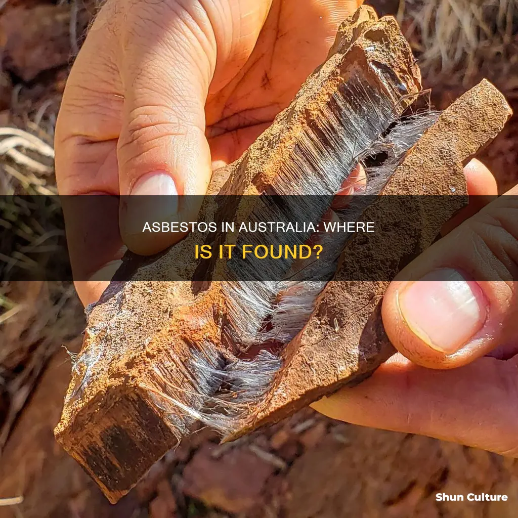 where is asbestos found in australia