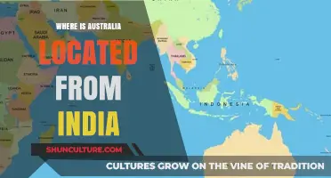 Australia's Location Relative to India Explored