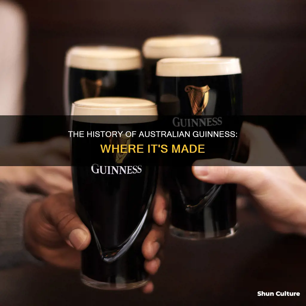 where is australian guinness made