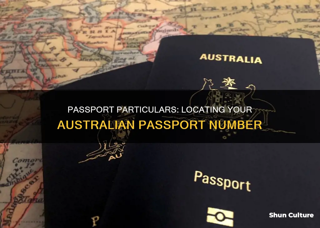 where is australian passport number
