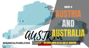 A Country's Location: Austria vs. Australia