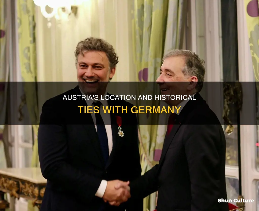 where is austria and what is its relation with germany
