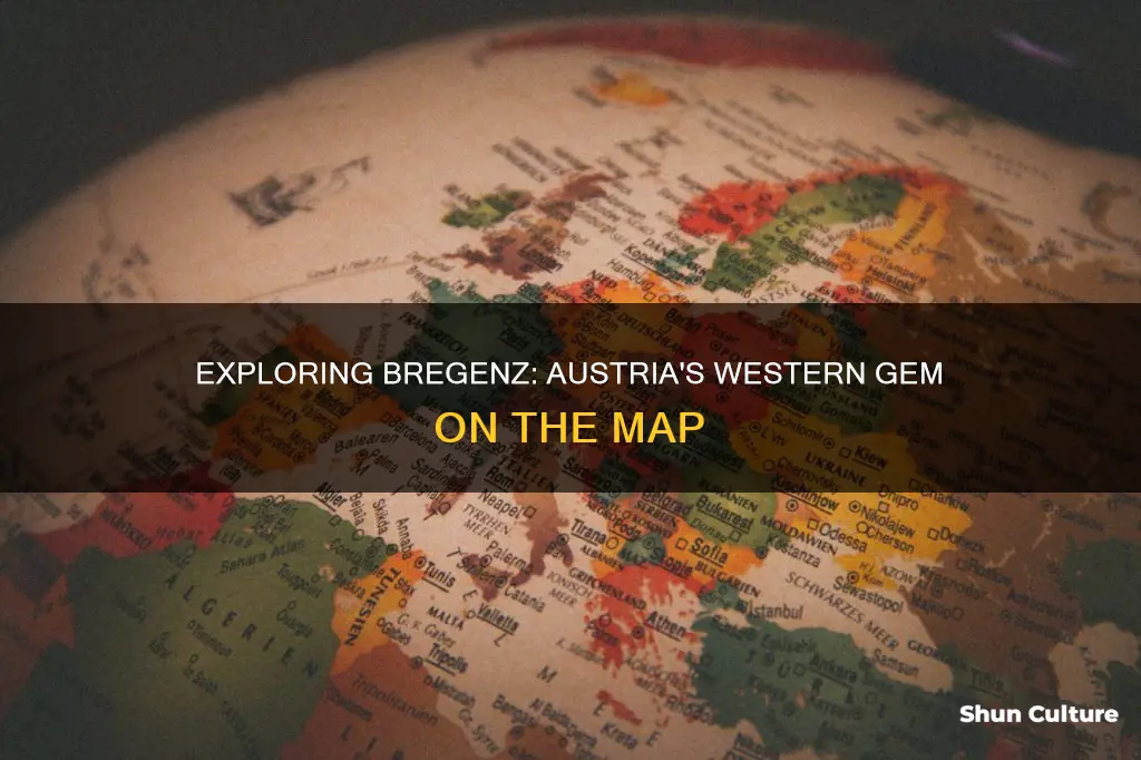 where is austria bregenz on the map