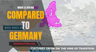 Austria's Location: A Neighborly Comparison with Germany