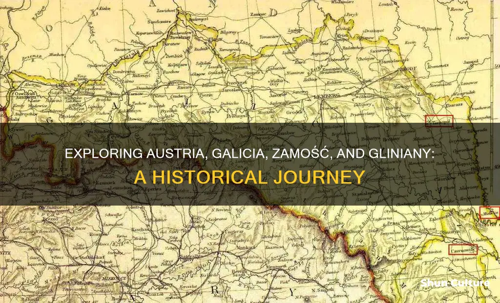 where is austria galizien zamoscie gliniany