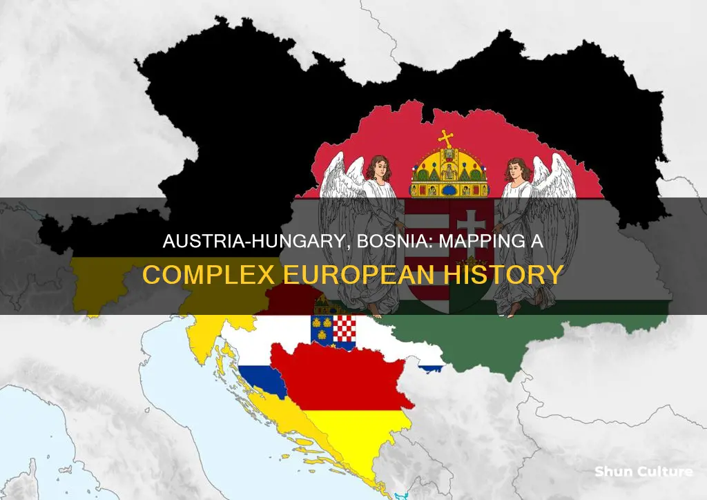 where is austria hungary and bosnia in europe map