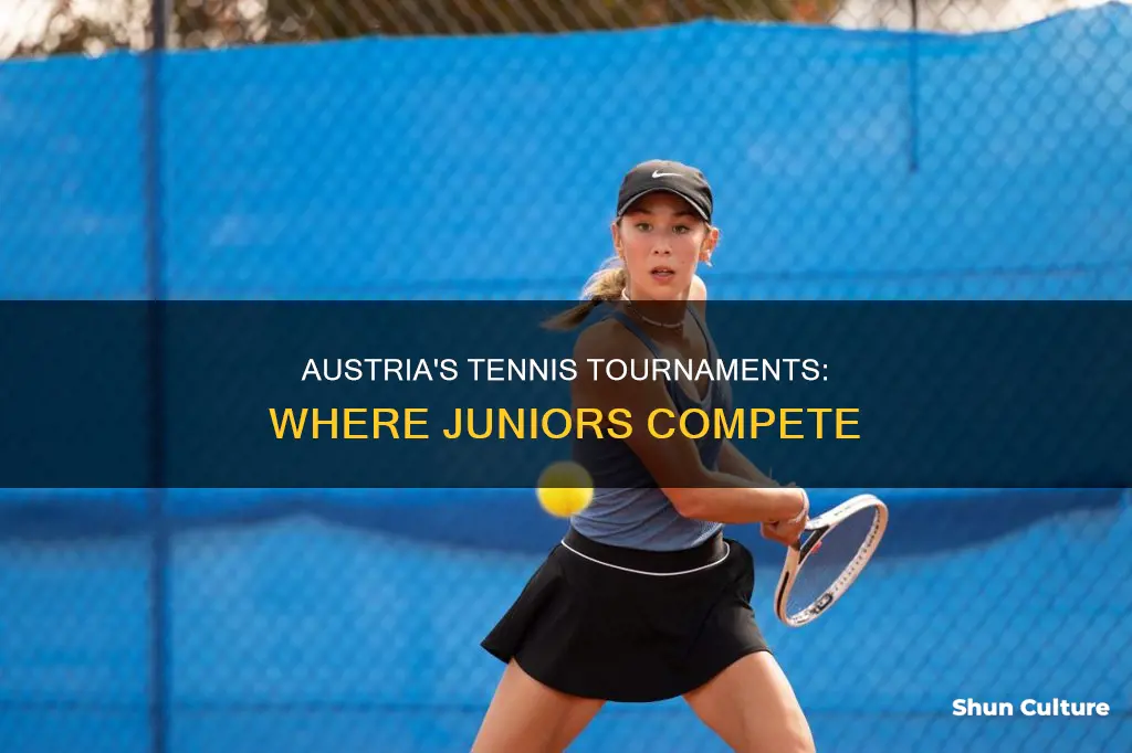 where is austria junior tennis tournaments played
