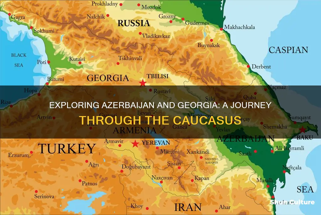 where is azerbaijan and georgia