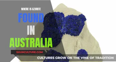 Exploring Azurite Deposits in Australia's Vast Landscape