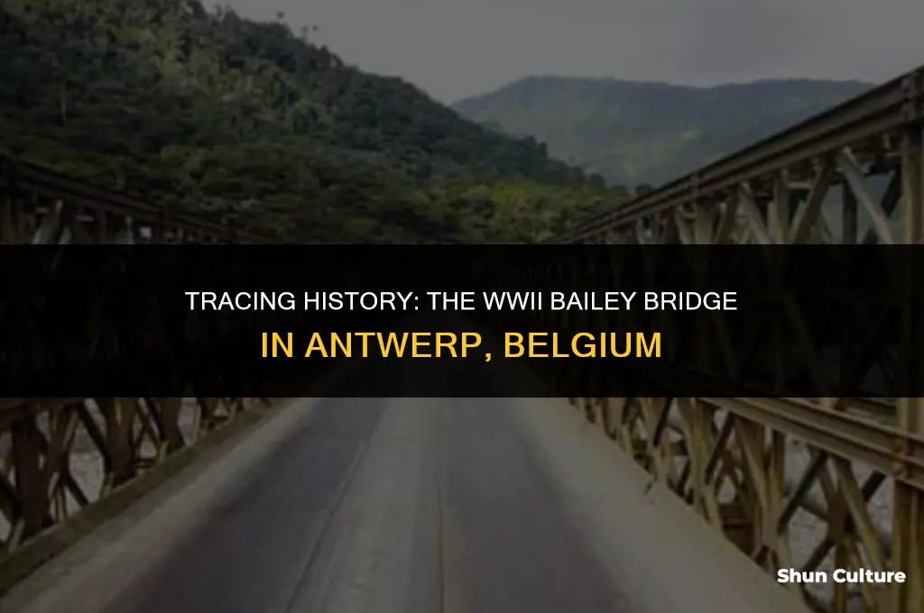 where is bailey bridge from wwii in antwerp belgium