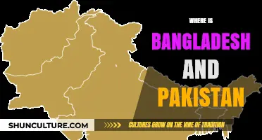 Exploring South Asia: Locating Bangladesh and Pakistan on the Map